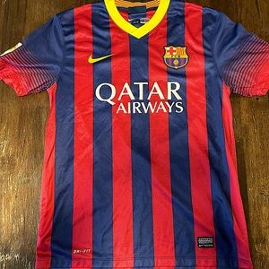 13’-14’ Authentic Messi Barcelona Home Jersey
